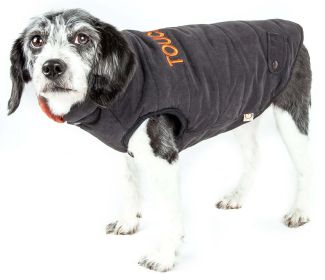 Touchdog Waggin Swag Reversible Insulated Pet Coat (size: Large - (JKTD9ORBLG))